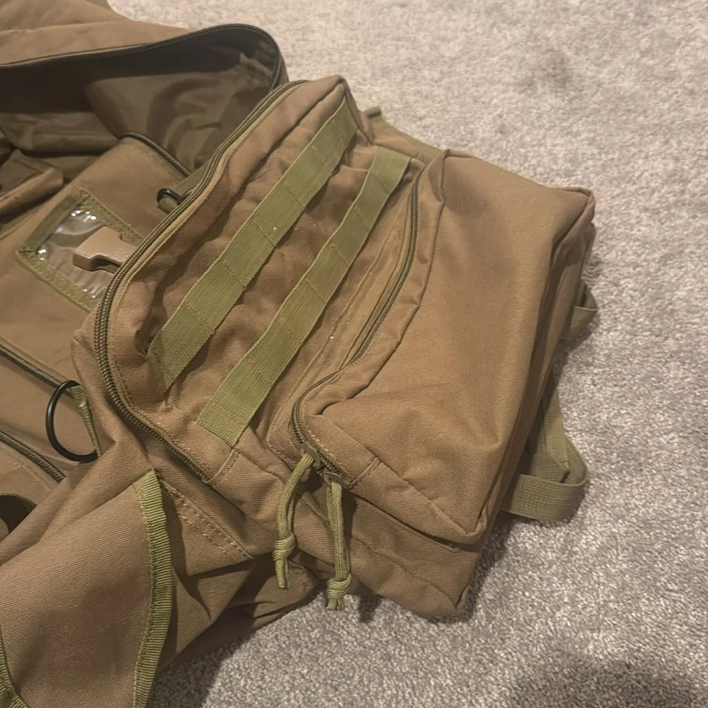 Voodoo Tactical Military Duffle Gear Bag Olive Drab Army Style